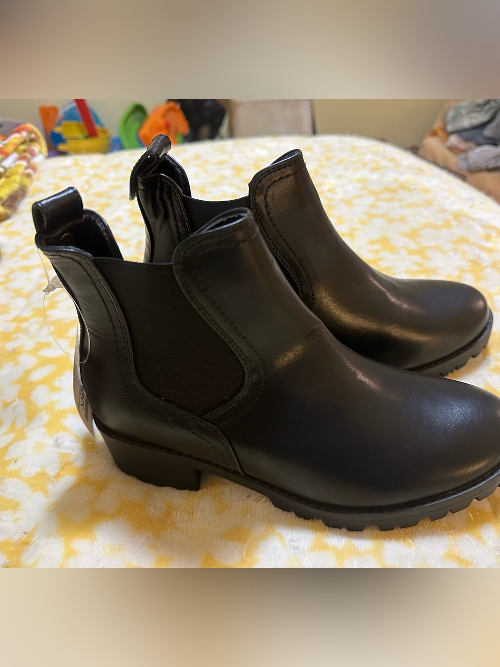 Black Chelsea Ankle Boots 7